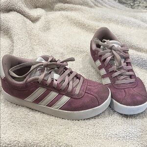 Adidas Children’s Mauve and White Sneakers Sz 12K